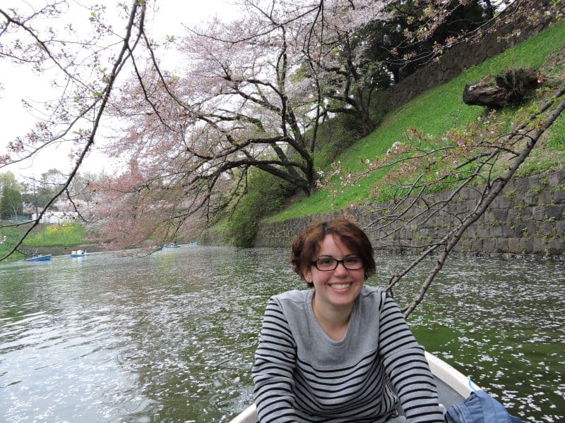 Photo of me taken at Chidorigafuchi moat